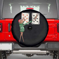 67 Marcus The Worm Poker Game Christmas Spare Tire Cover Funny Six Seven Meme Playing Cards Holiday Vibe - Wonder Print Shop