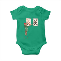 67 Marcus The Worm Poker Game Christmas Baby Onesie Funny Six Seven Meme Playing Cards Holiday Vibe - Wonder Print Shop