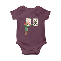 67 Marcus The Worm Poker Game Christmas Baby Onesie Funny Six Seven Meme Playing Cards Holiday Vibe - Wonder Print Shop