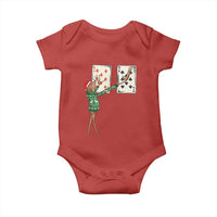 67 Marcus The Worm Poker Game Christmas Baby Onesie Funny Six Seven Meme Playing Cards Holiday Vibe - Wonder Print Shop