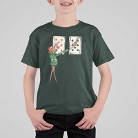 67 Marcus The Worm Poker Game Christmas T Shirt For Kid Funny Six Seven Meme Playing Cards Holiday Vibe - Wonder Print Shop