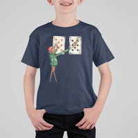 67 Marcus The Worm Poker Game Christmas T Shirt For Kid Funny Six Seven Meme Playing Cards Holiday Vibe - Wonder Print Shop