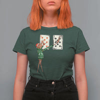 67 Marcus The Worm Poker Game Christmas T Shirt For Women Funny Six Seven Meme Playing Cards Holiday Vibe - Wonder Print Shop
