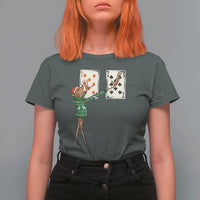 67 Marcus The Worm Poker Game Christmas T Shirt For Women Funny Six Seven Meme Playing Cards Holiday Vibe - Wonder Print Shop