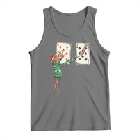 67 Marcus The Worm Poker Game Christmas Tank Top Funny Six Seven Meme Playing Cards Holiday Vibe - Wonder Print Shop