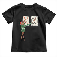 67 Marcus The Worm Poker Game Christmas Toddler T Shirt Funny Six Seven Meme Playing Cards Holiday Vibe - Wonder Print Shop