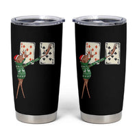 67 Marcus The Worm Poker Game Christmas Tumbler Cup Funny Six Seven Meme Playing Cards Holiday Vibe - Wonder Print Shop