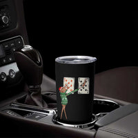 67 Marcus The Worm Poker Game Christmas Tumbler Cup Funny Six Seven Meme Playing Cards Holiday Vibe - Wonder Print Shop