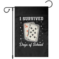 I Survived 67 Days Of School Garden Flag Playing Cards Meme - Wonder Print Shop