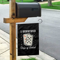 I Survived 67 Days Of School Garden Flag Playing Cards Meme - Wonder Print Shop