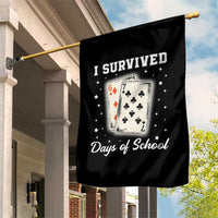 I Survived 67 Days Of School Garden Flag Playing Cards Meme - Wonder Print Shop