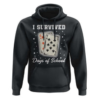 I Survived 67 Days Of School Hoodie Playing Cards Meme - Wonder Print Shop