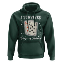 I Survived 67 Days Of School Hoodie Playing Cards Meme - Wonder Print Shop