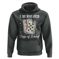 I Survived 67 Days Of School Hoodie Playing Cards Meme - Wonder Print Shop