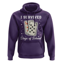 I Survived 67 Days Of School Hoodie Playing Cards Meme - Wonder Print Shop