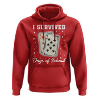 I Survived 67 Days Of School Hoodie Playing Cards Meme - Wonder Print Shop