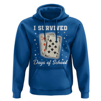 I Survived 67 Days Of School Hoodie Playing Cards Meme - Wonder Print Shop