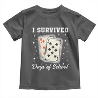 I Survived 67 Days Of School Toddler T Shirt Playing Cards Meme - Wonder Print Shop