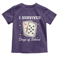 I Survived 67 Days Of School Toddler T Shirt Playing Cards Meme - Wonder Print Shop