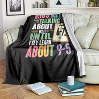 67 Six Seven Meme Throw Blanket Kids Keep Talking About 6-7 Wait Until They Learn 9-5 - Wonder Print Shop