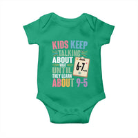 67 Six Seven Meme Baby Onesie Kids Keep Talking About 6-7 Wait Until They Learn 9-5 - Wonder Print Shop