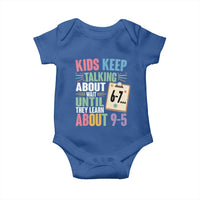 67 Six Seven Meme Baby Onesie Kids Keep Talking About 6-7 Wait Until They Learn 9-5 - Wonder Print Shop