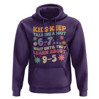 Kids Keep Talking About 6-7 Meme Hoodie Funny Teacher 9-5 Humor - Wonder Print Shop