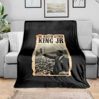 Martin Luther King Jr MLK Day Throw Blanket - Wonder Print Shop