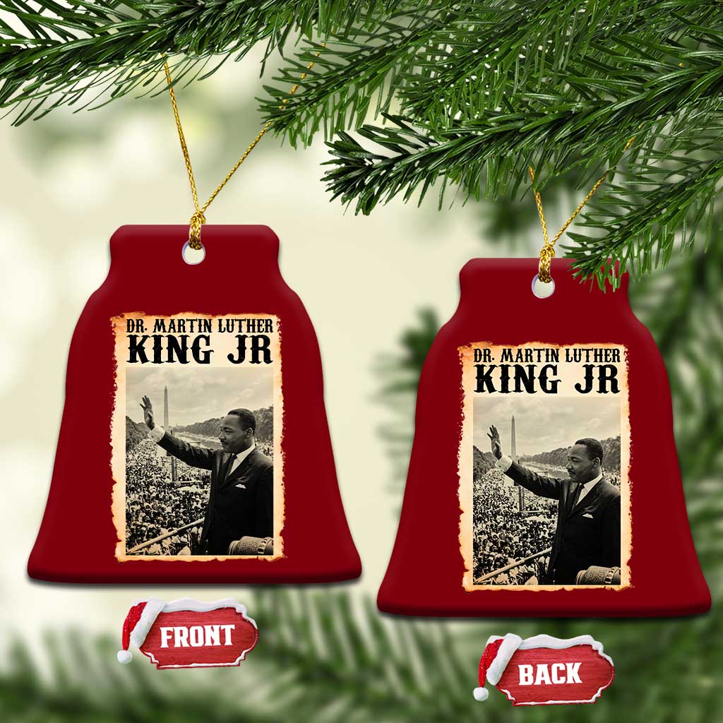 Martin Luther King Jr MLK Day Ceramic Ornament - Wonder Print Shop