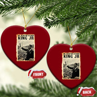 Martin Luther King Jr MLK Day Ceramic Ornament - Wonder Print Shop
