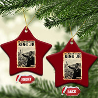 Martin Luther King Jr MLK Day Ceramic Ornament - Wonder Print Shop