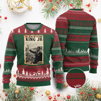 Martin Luther King Jr MLK Day Ugly Christmas Sweater - Wonder Print Shop