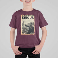 Martin Luther King Jr MLK Day T Shirt For Kid - Wonder Print Shop