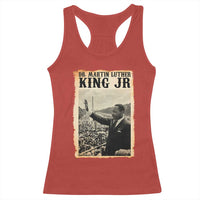 Martin Luther King Jr MLK Day Racerback Tank Top - Wonder Print Shop