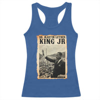 Martin Luther King Jr MLK Day Racerback Tank Top - Wonder Print Shop