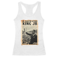 Martin Luther King Jr MLK Day Racerback Tank Top - Wonder Print Shop
