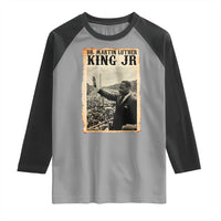 Martin Luther King Jr MLK Day Raglan Shirt - Wonder Print Shop