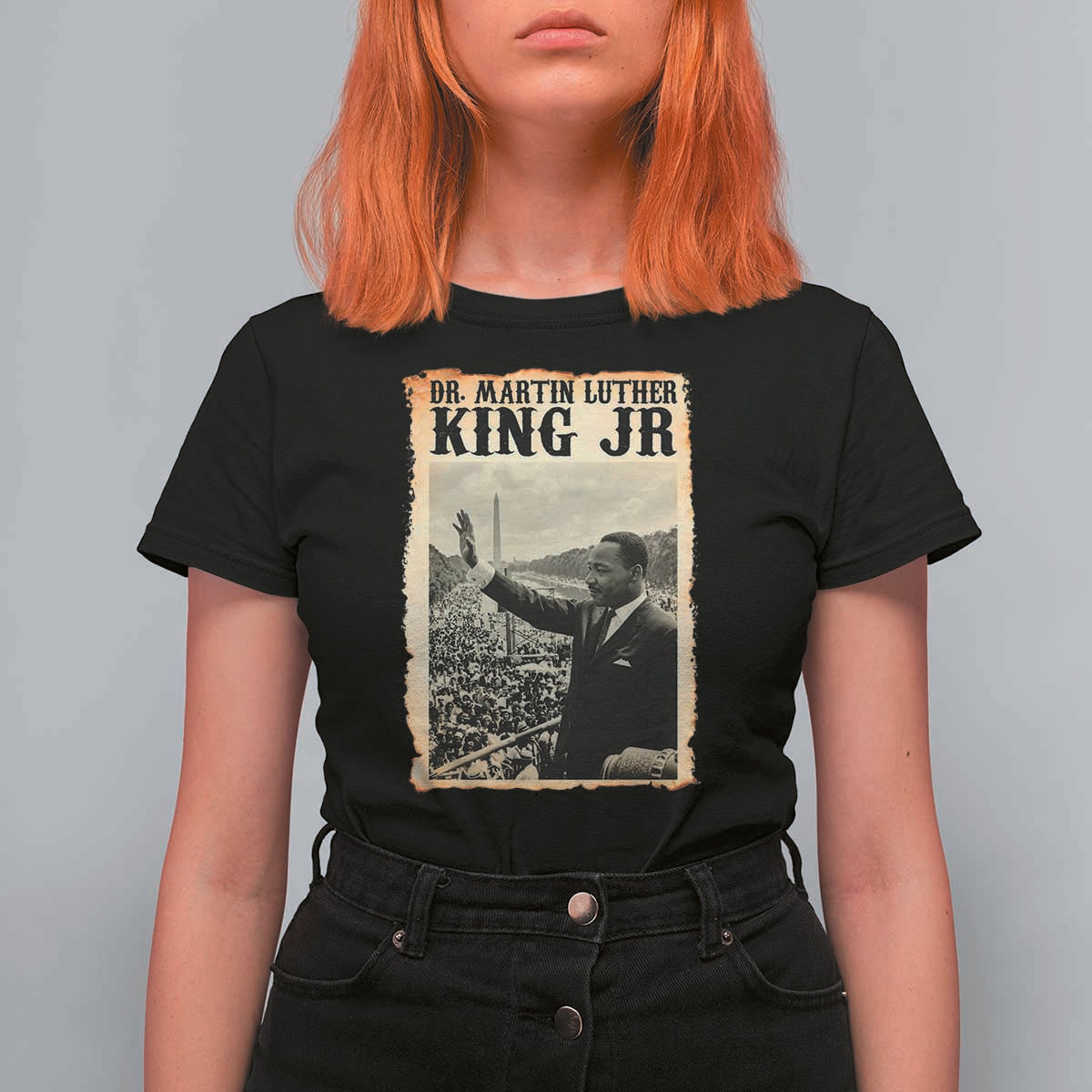 Martin Luther King Jr MLK Day T Shirt For Women - Wonder Print Shop