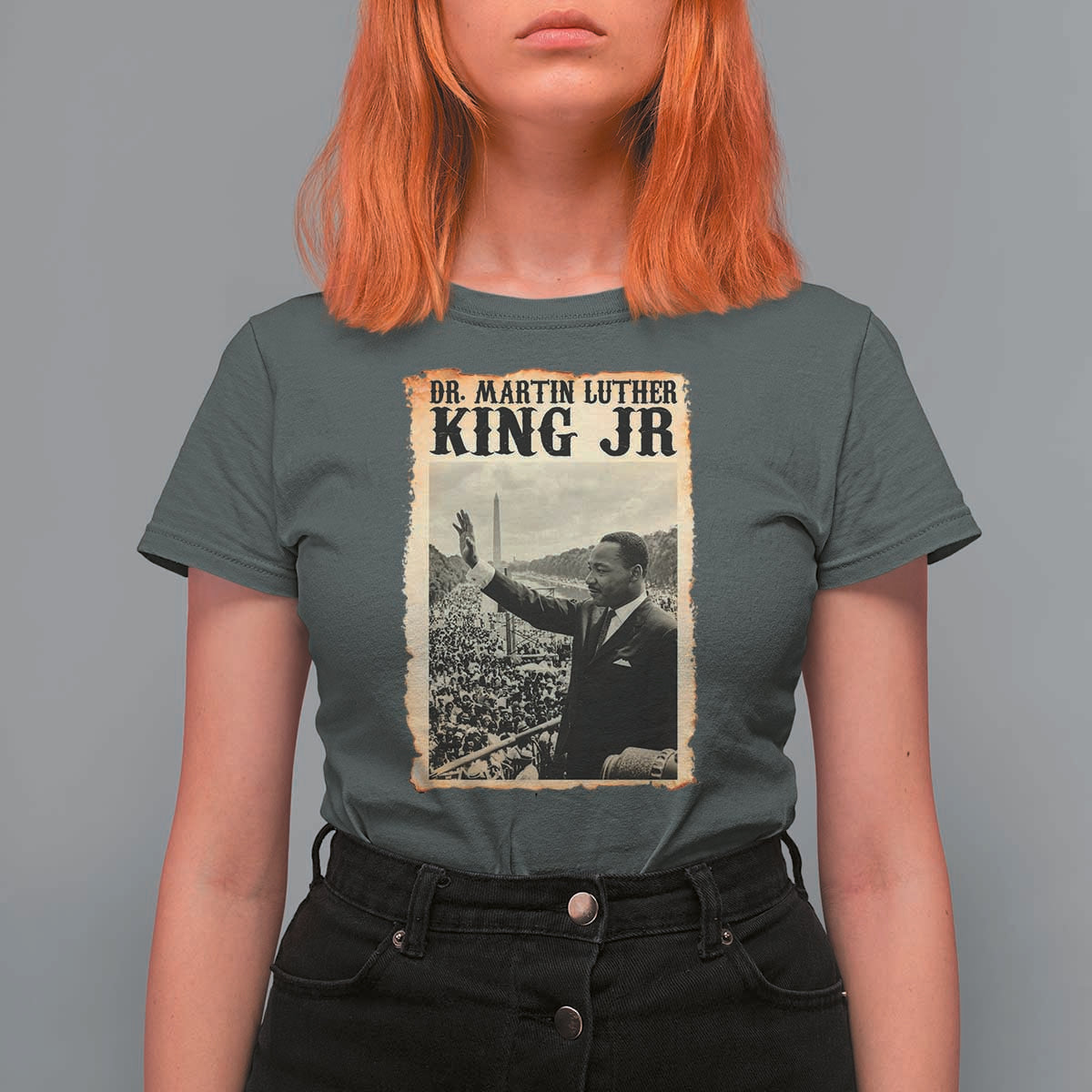 Martin Luther King Jr MLK Day T Shirt For Women - Wonder Print Shop