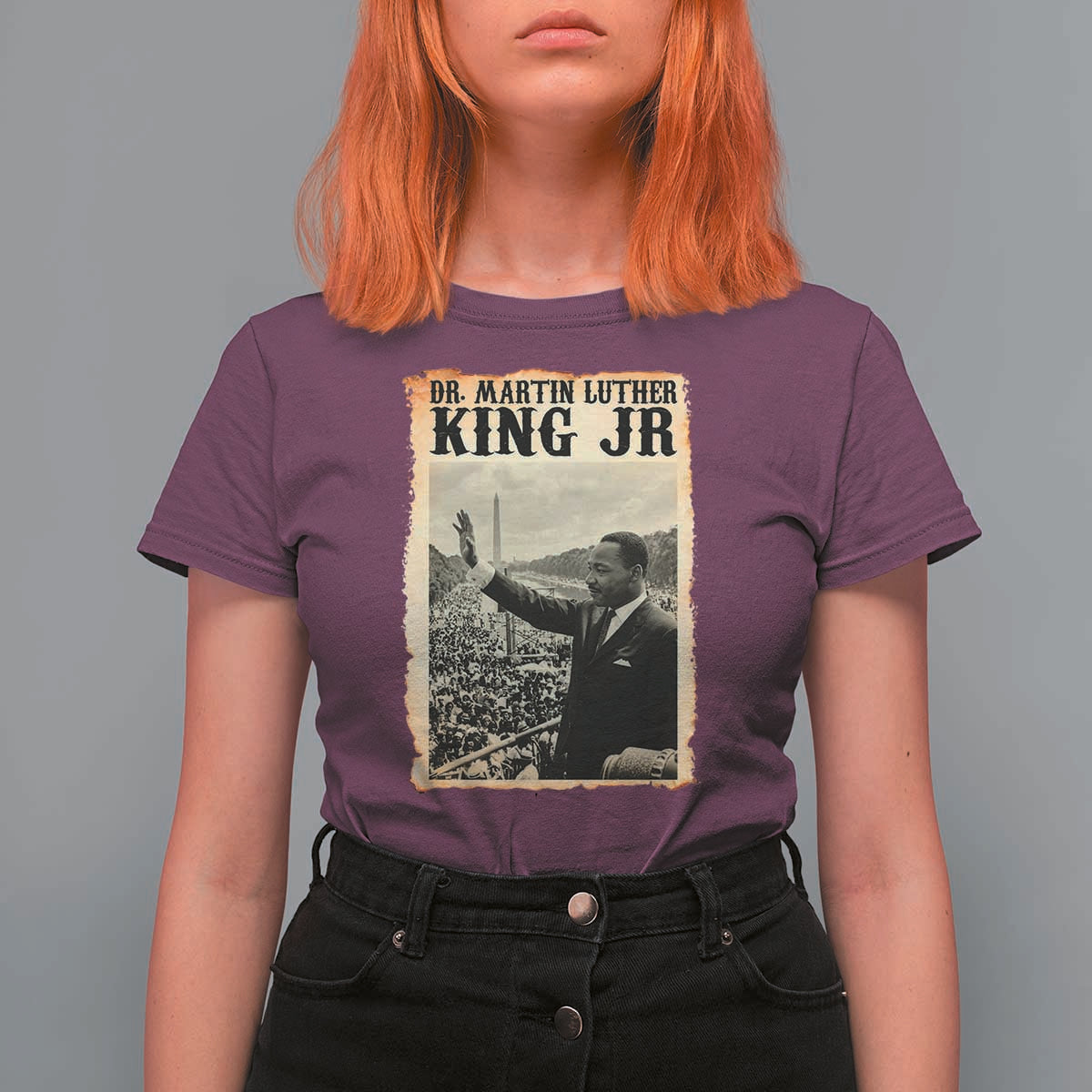Martin Luther King Jr MLK Day T Shirt For Women - Wonder Print Shop