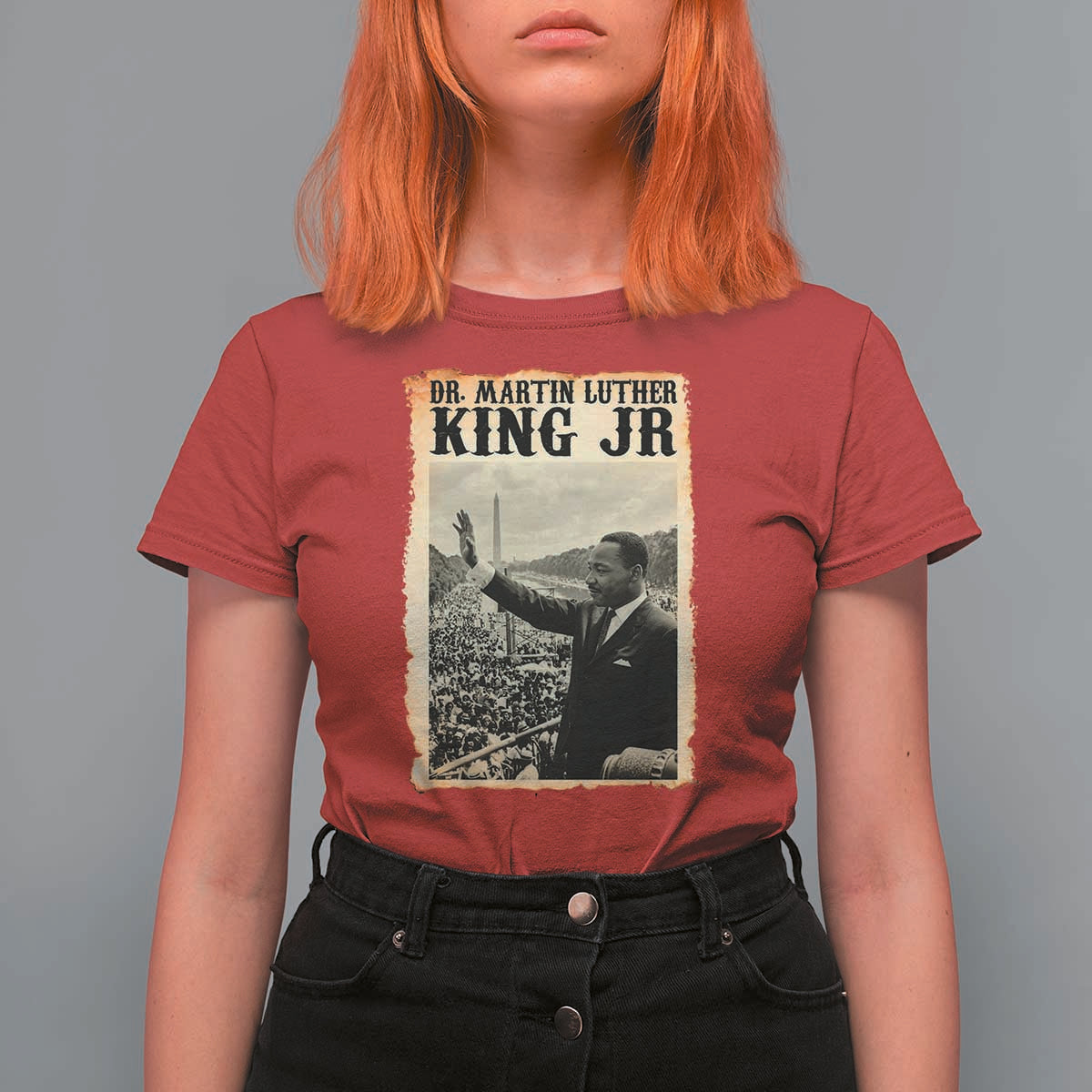 Martin Luther King Jr MLK Day T Shirt For Women - Wonder Print Shop
