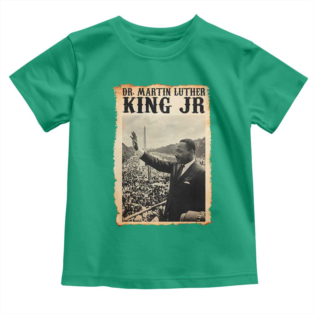 Martin Luther King Jr MLK Day Toddler T Shirt - Wonder Print Shop