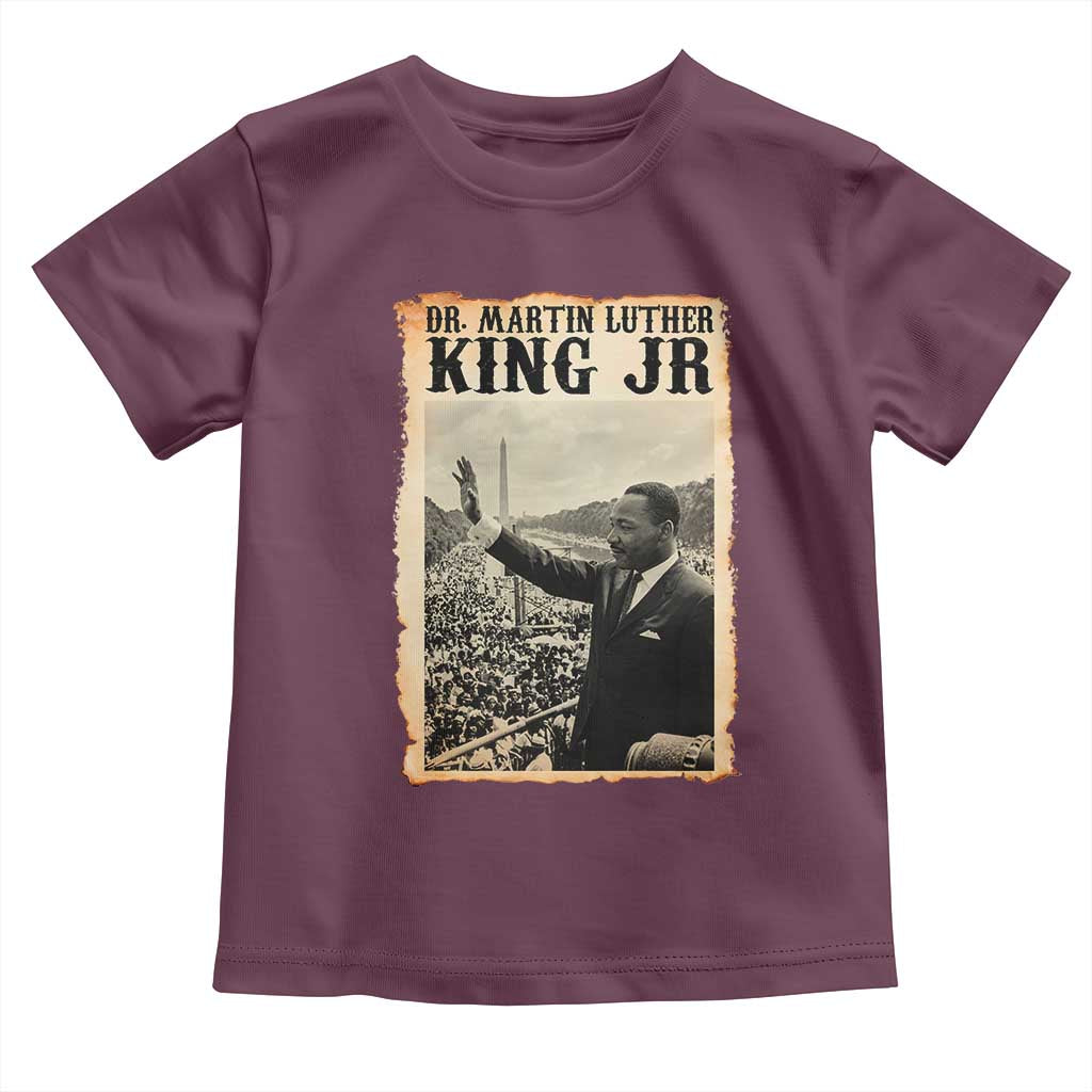 Martin Luther King Jr MLK Day Toddler T Shirt - Wonder Print Shop