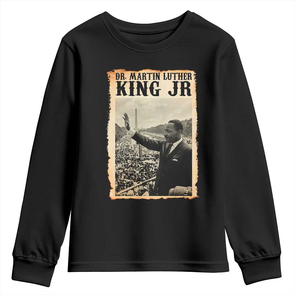 Martin Luther King Jr MLK Day Youth Sweatshirt - Wonder Print Shop