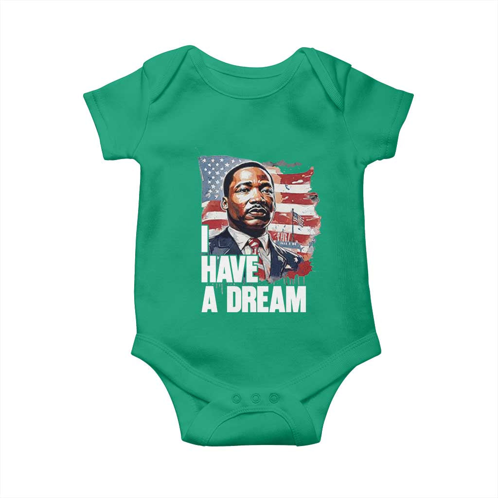 Martin Luther King Jr Baby Onesie I Have A Dream - Wonder Print Shop