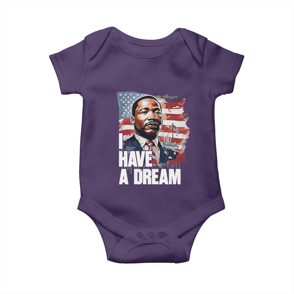 Martin Luther King Jr Baby Onesie I Have A Dream - Wonder Print Shop