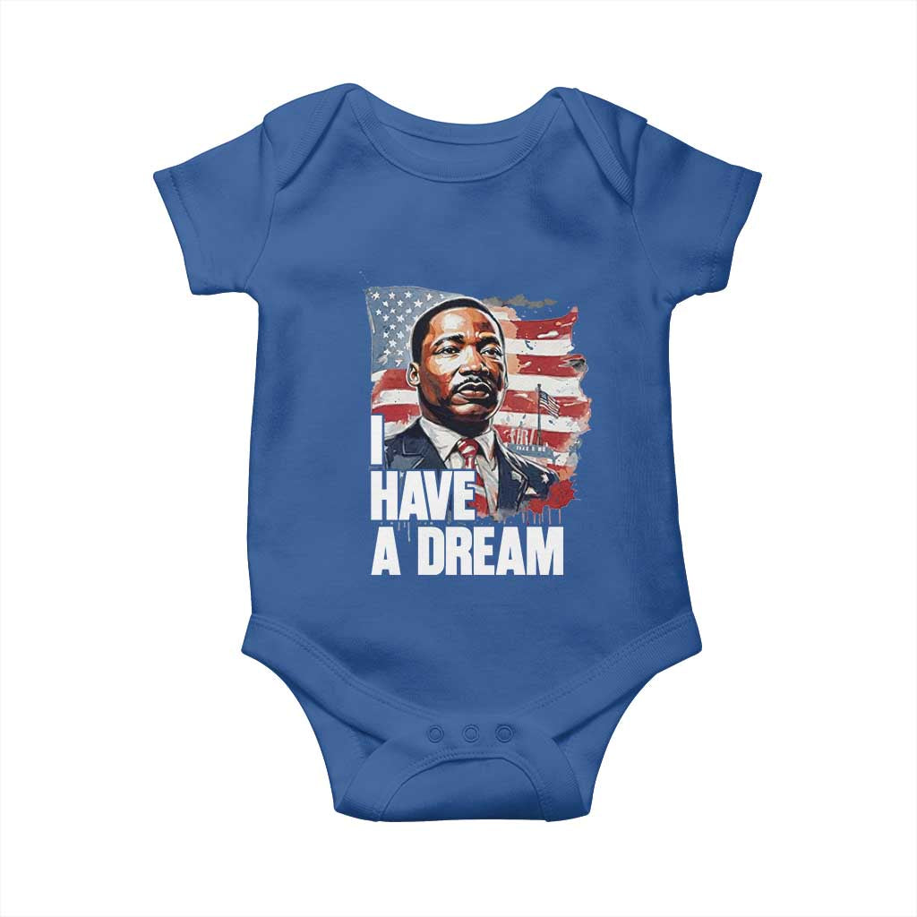 Martin Luther King Jr Baby Onesie I Have A Dream - Wonder Print Shop