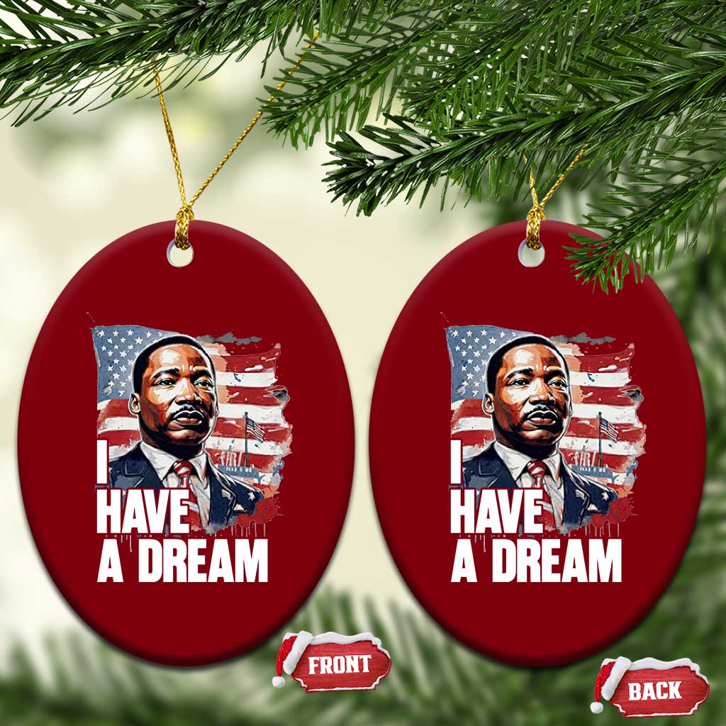 Martin Luther King Jr Ceramic Ornament I Have A Dream - Wonder Print Shop