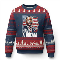 Martin Luther King Jr Ugly Christmas Sweater I Have A Dream - Wonder Print Shop