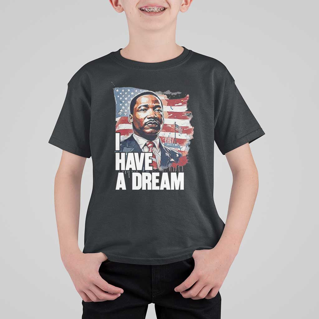Martin Luther King Jr T Shirt For Kid I Have A Dream - Wonder Print Shop